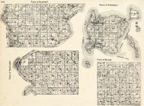 Door County - Sevastopol, Washington, Nassawaupee, Brussels, Wisconsin State Atlas 1930c